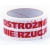 OSTROŻNIE NIE RZUCAĆ Taśma pakowa Klej kauczuk 48x25